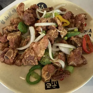 Salt and Pepper Pork Ribs