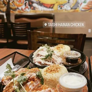 M02 - FRIED Hainan Chicken Rice M01 - Original Hainan Chicken Rice