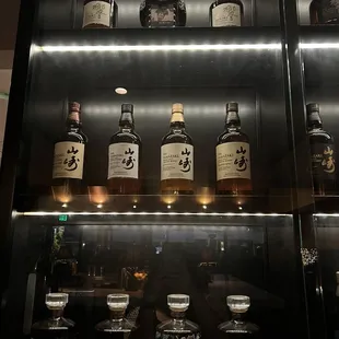 Whisky shelf
