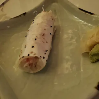Baked Crab Hand Roll
