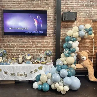 Baby shower Teddy bear theme at taisho