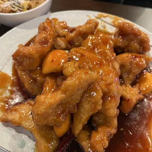 Orange chicken