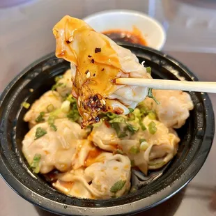 Chili Oil Wonton.