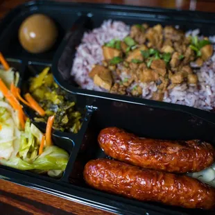 Taiwanese sauce bento.