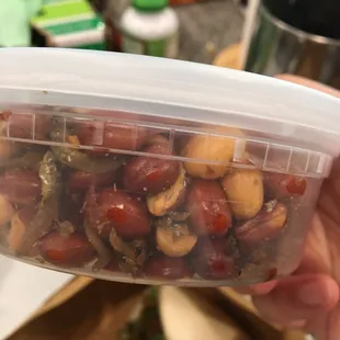 Peanut and avocado