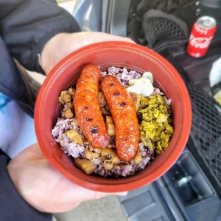 Taiwanese Sausage Bowl
