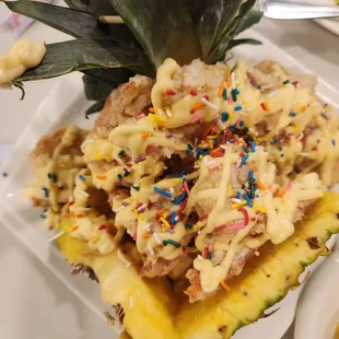 Pineapple shrimp