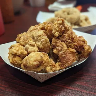 Crispy fried chicken