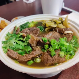 Beef soup noodle