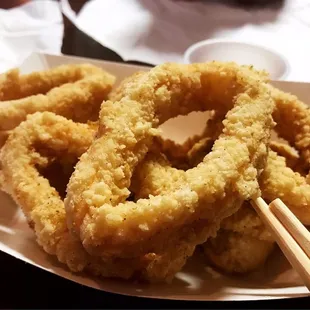 Fried calamari