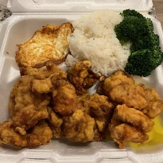 General Tso's Chicken with Rice