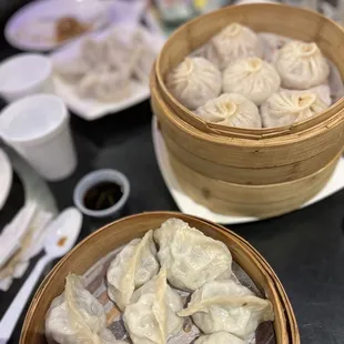 Pork dumplings &amp; Pork buns