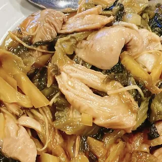 / Large Intestine with Pickled Vegetables