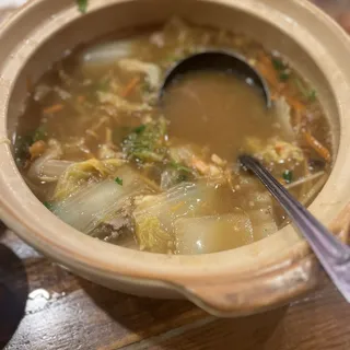 / Taiwanese Napa Cabbage Clay Pot Soup