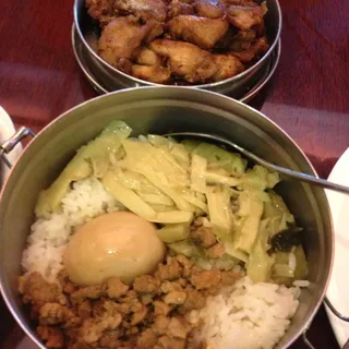 / Chicken Steak Over Rice