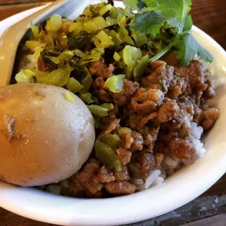 / Ground Pork Over Rice