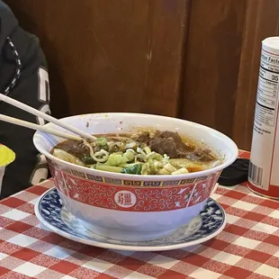Taiwanese Spicy Beef Noodle