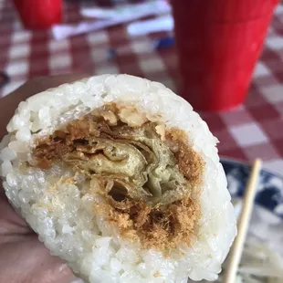 Original Rice Roll with Spicy Pickled Vegetable