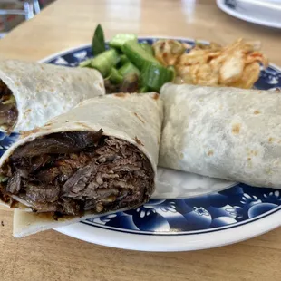 Beef Rolls: good flavor and not oily!