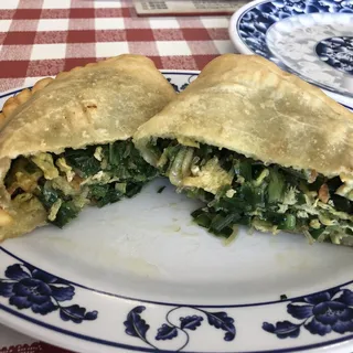 Leek Filling Pancake