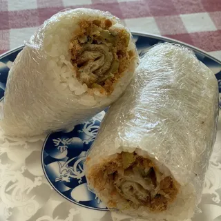 Yi Mei Rice Roll with Mustard Green