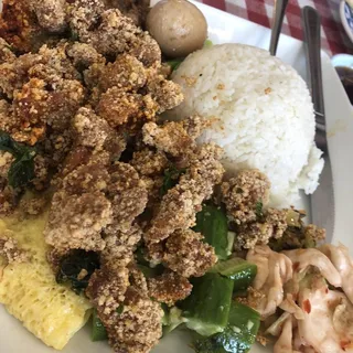 Basil Chicken with Rice