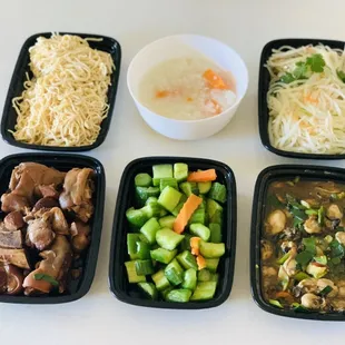 Pork Feet in Soy Sauce Cold Cucumber Salad Cold Shredded Potato Sweet Potato Porridge Bean Curd Noodle