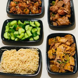 chicken wings and fried chicken