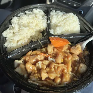 Chicken with Mushroom Lunch Special