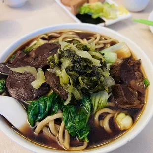 The best beef noodle soup that i ever experience in bay area