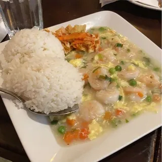 O10. Egg Sauce Over Rice