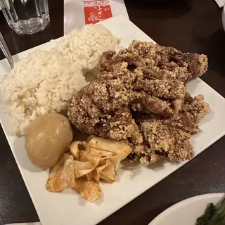 O3. Fried Chicken Cutlet Over Rice