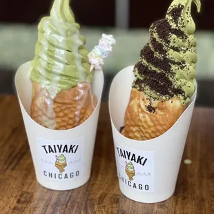 Matcha ice cream