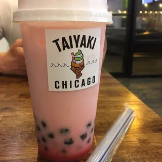 Rose Petal Milk Tea