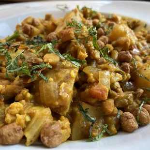 a close up of a plate of food