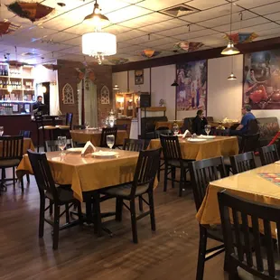 Interior - a quiet Sunday evening