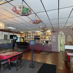 Inside - the buffet isn't open yet (as of June 21, 2021)