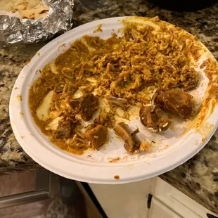 a plate of food