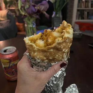 I'm going to post a photo of every single one i eat...House special wrap with shrimp - spicy. I'M OBSESSED.