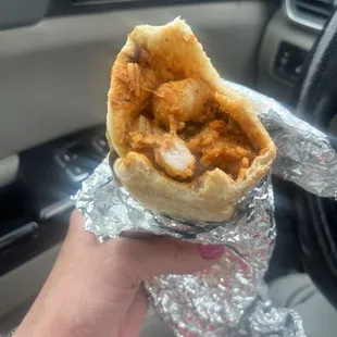 House special wrap with shrimp - CANT GET ENOUGH! So delicious!