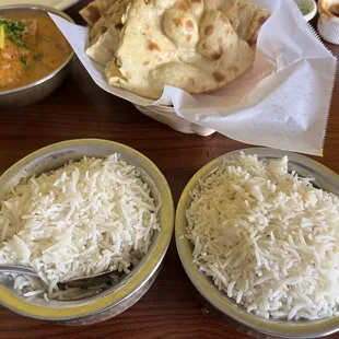 8/12/24 Two bowls of rice $3.50 each.