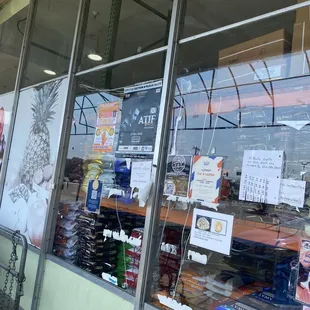 a view of the outside of the store