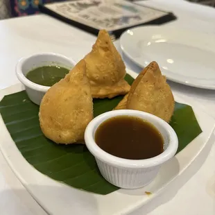a plate of food