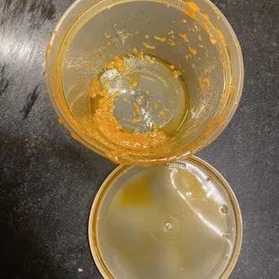 Oily butter chicken