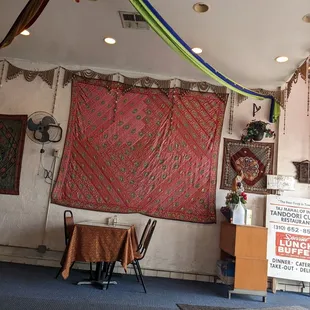 Complimentary hand sanitizer here