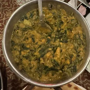 Spinach dal