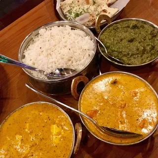 Saag Mattar Bhartha