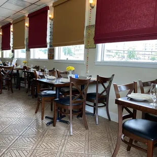 Pretty and freshly decorated.