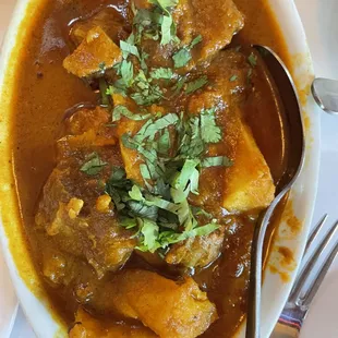 Goat vindaloo