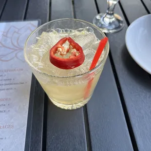 Spicy margarita! Delicious.